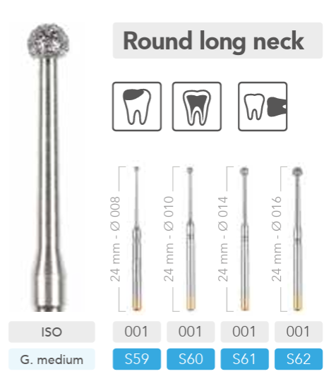 Round long neck